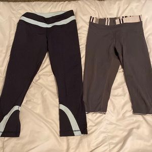 2-pack Lululemon Leggings, Size 4